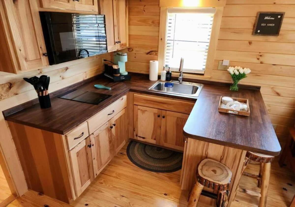 Water View Cabin Near North Topsail Beach Sneads Ferry Exteriör bild