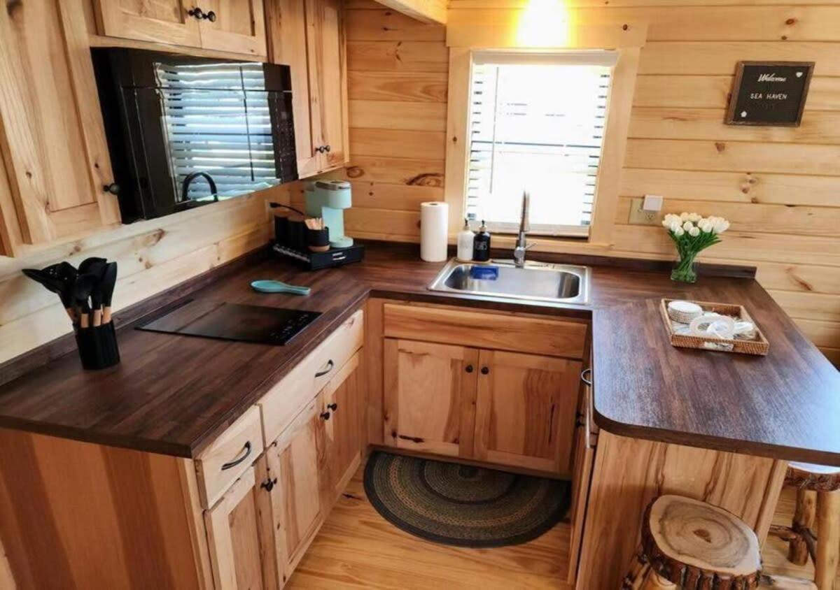 Water View Cabin Near North Topsail Beach Sneads Ferry Exteriör bild